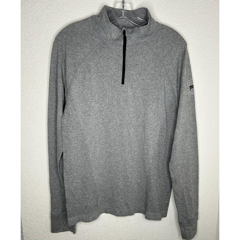 Fabletics Pullover Mens Small Gray The Training D… - image 1